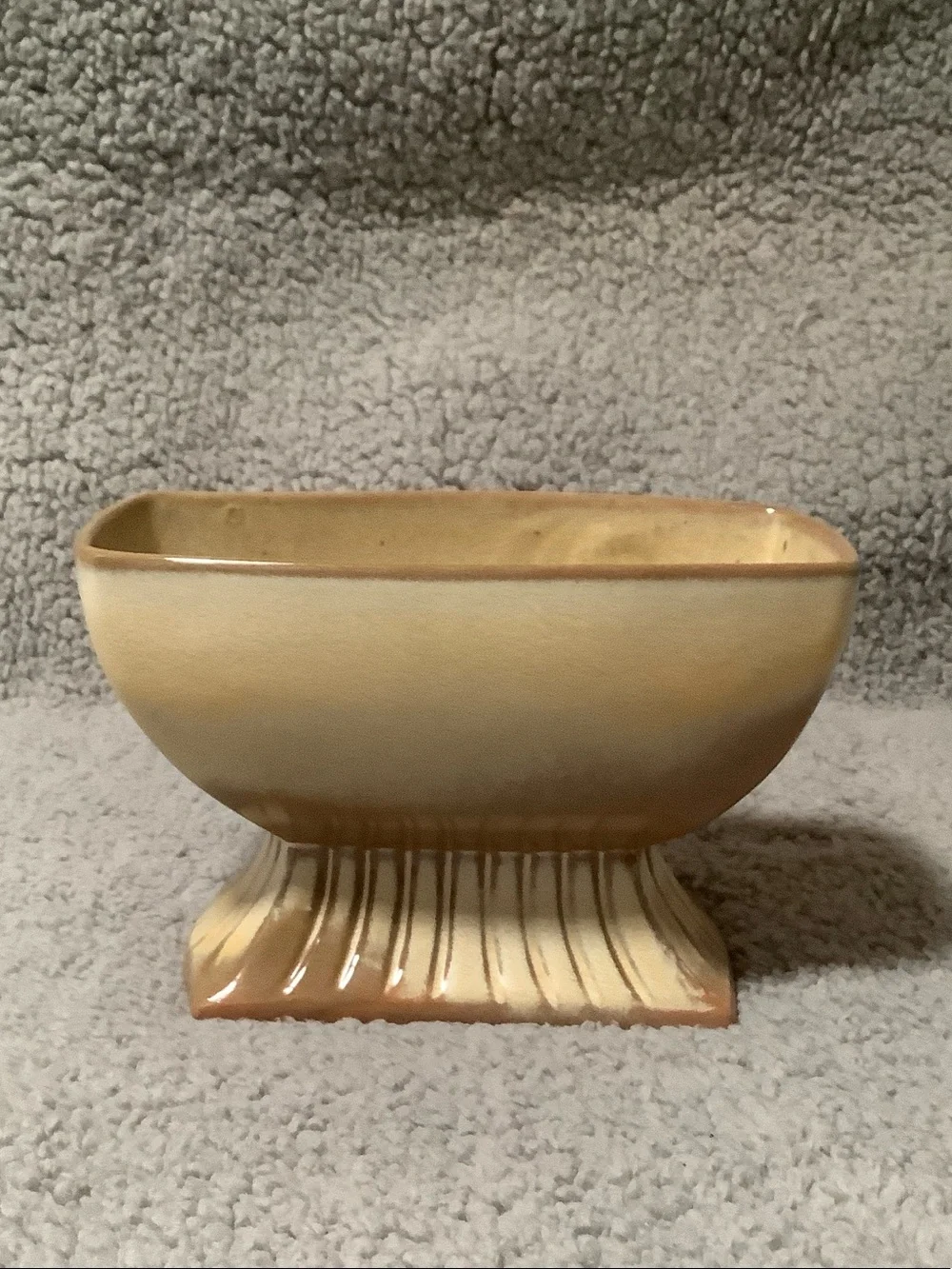 Frankoma Brown Ceramic Accent Vase